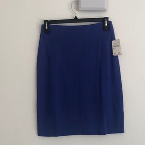 Philosophy Blue Pencil Skirt